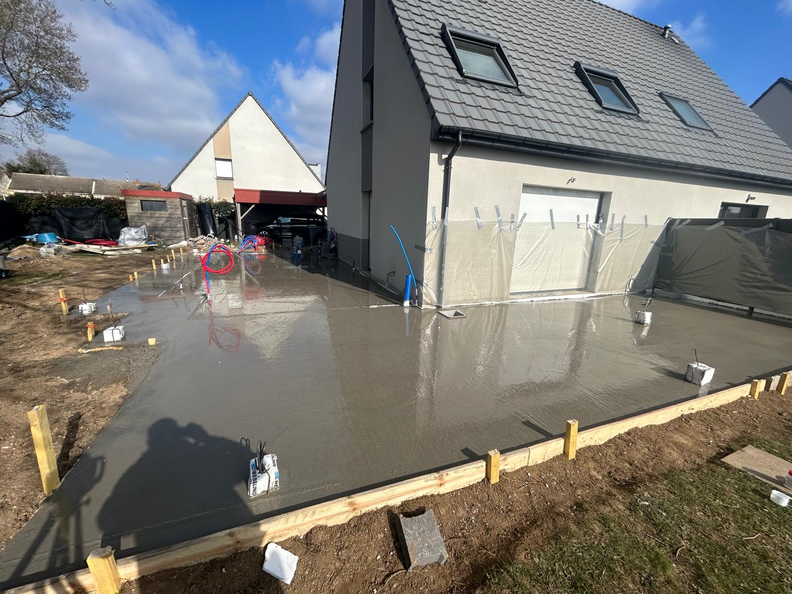 Dalle béton